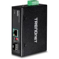 Trendnet TI-UF11SFP conversor de rede de média Interno 1000 Mbit/s Preto