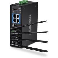 Trendnet TI-W100 router sem fios Gigabit Ethernet Dual-band (2,4 GHz / 5 GHz) Preto