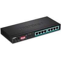 Trendnet TPE-LG80 switch de rede Não-gerido Gigabit Ethernet (10/100/1000) Power over Ethernet (PoE) Preto