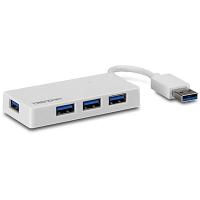 Trendnet TU3-H4E hub de interface 5000 Mbit/s Branco