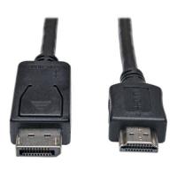 Tripp Lite P582-003 adaptador de cabo de vídeo 0,91 m DisplayPort HDMI Preto