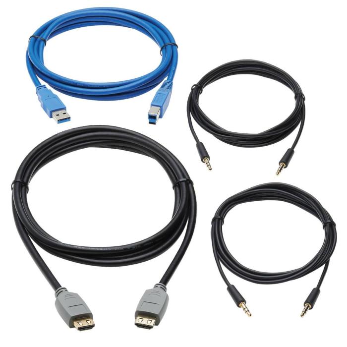 Tripp Lite P785-HKIT06 cabo KVM Preto, Azul, Cinzento 1,8 m