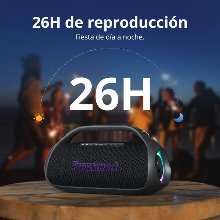 Tronsmart Bang 2 Coluna portátil estéreo Preto 90 W — imagem 6 de 32