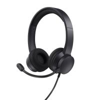 Trust Ayda Auscultadores Com fios Fita de cabeça Chamadas/Música USB Type-A Preto