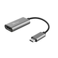 Trust Dalyx adaptador gráfico USB Cinzento