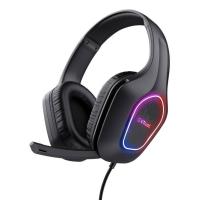 Trust GXT 416 ZIROX Auscultadores Com fios Fita de cabeça Jogos USB Type-A Preto