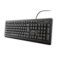 Trust TK-150 teclado Universal USB QWERTY Espanhol Preto