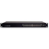 Ubiquiti Networks ES-24-250W Managed network switch L2/L3 Gigabit Ethernet (10/100/1000) Apoio Power over Ethernet (PoE) 1U Preto comutador de rede