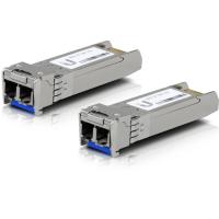 Ubiquiti UACC-OM-SM-10G-D-2 módulo de transcetor de rede Fibra ótica 10000 Mbit/s SFP+ 1310 nm