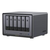 Ugreen NASync DXP6800 Pro NAS Compacto Intel® Core™ i5 i5-1235U 8 GB DDR5 0 TB UGOS Pro Preto