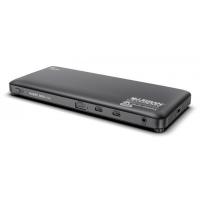 Urban Factory TCD49UF hub de interface USB Type-C 10000 Mbit/s Preto