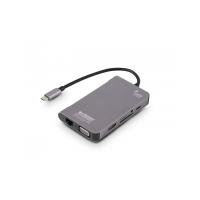 Urban Factory TCM16UF base & duplicador de portas Com fios USB 3.2 Gen 1 (3.1 Gen 1) Type-C Cinzento