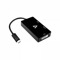 V7 V7UC-VGADVIHDMI-BLK adaptador gráfico USB 3840 x 2160 pixels Preto