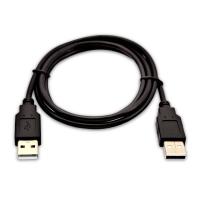 V7 V7USB2AA-01M-1E cabo USB USB 1.0 1 m USB A Preto