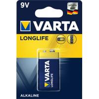 Varta Longlife Extra 9V Bateria descartável Alcalino