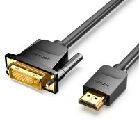 Vention ABFBH adaptador de cabo de vídeo 2 m HDMI Type A (Standard) DVI-D Preto