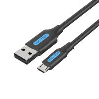 Vention COLBH cabo USB USB 2.0 2 m USB A Micro-USB B Preto