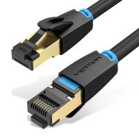Vention IKABL cabo de rede Preto 10 m Cat8 S/FTP (S-STP)