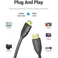 Vention VAA-D02-B100 cabo HDMI Cinzento, ver imagem 6 de 12