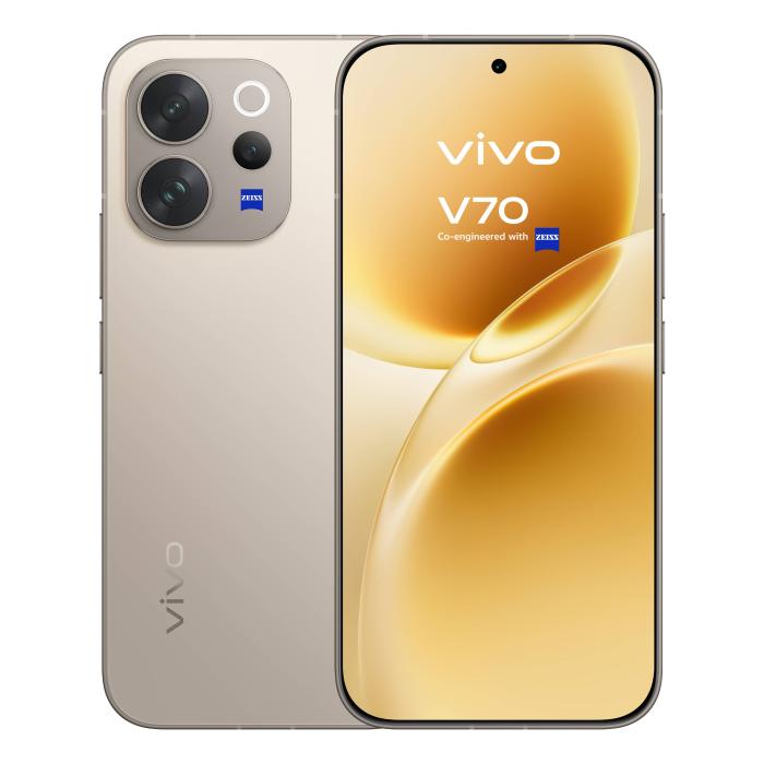 VIVO V70 16,7 cm (6.59'') Dual SIM Android 16.0 5G 8 GB 512 GB 6500 mAh Cinzento — imagem 3 de 4