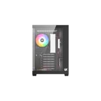 XYZ X-CS-TESSERACTX50-B caixa para computador Cubo Preto, ver imagem 7 de 32