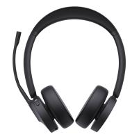 Yealink WH64 Dual Teams Auscultadores Sem fios Fita de cabeça Escritório/Call center USB Type-C Bluetooth Preto