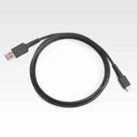 Zebra Micro USB sync cable Preto cabo USB