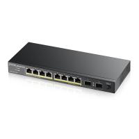 Zyxel GS1100-10HP v2 Não-gerido Gigabit Ethernet (10/100/1000) Power over Ethernet (PoE) Preto