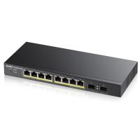 Zyxel GS1900-10HP Gerido L2 Gigabit Ethernet (10/100/1000) Power over Ethernet (PoE) 1U Preto