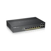 Zyxel GS1920-8HPV2 Gerido Gigabit Ethernet (10/100/1000) Power over Ethernet (PoE) Preto