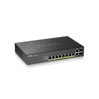 Zyxel GS2220-10HP-EU0101F switch de rede Gerido L2 Gigabit Ethernet (10/100/1000) Power over Ethernet (PoE) Preto